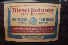 Diesel Jeans Cheyenne bordeaux
