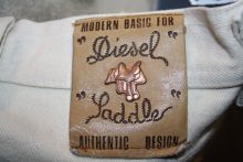 Diesel Jeans Saddle altweiss