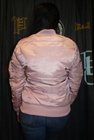 Alpha Industries MA-1 VF Patch wmn silver pink 178001