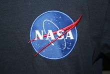 Alpha Industries T-Shirt NASA Reflective repl. blue