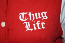Thug Life Damen Sweatjacke rot TLWF12J15