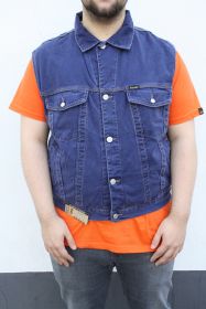 Diesel Jeansweste LEO dark washed