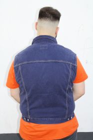 Diesel Jeansweste LEO dark washed