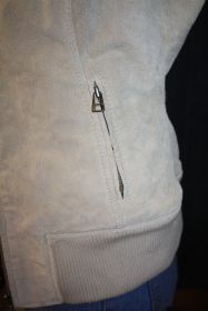 arqueonautas Damen Leder-/Fellweste Gr. S