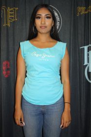 Pepe Damen T-Shirt L52455 SOUL türkis