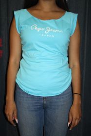 Pepe Damen T-Shirt L52455 SOUL türkis