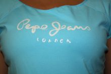 Pepe Damen T-Shirt L52455 SOUL trkis