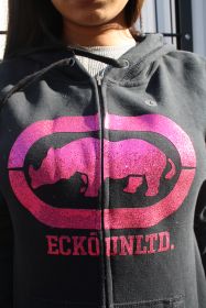 ECKO UNLTD. Damen Sweatjacke schwarz