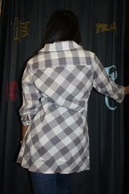 Solange Damen Langbluse kariert