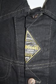 Diesel Jeansweste LEO black