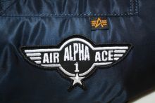 Alpha Industries MA-1 Dog Nylon Flight Jacket repl. blue