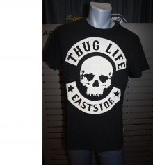 Thug Life T-Shirt Skull EASTSIDE black TLTS-EAST17