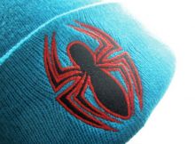 Heroes by Starter Bobble Knit SPIDERMAN blau