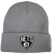 Mitchell & Ness BROOKLYN NETS Beanie grau
