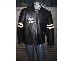 Thug Life Skull Lederjacke TLS12JKT24 BLACK