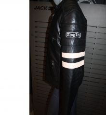 Thug Life Skull Lederjacke TLS12JKT24 BLACK