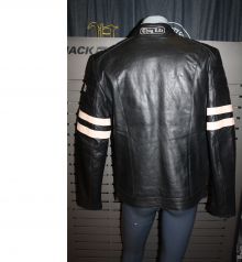 Thug Life Skull Lederjacke TLS12JKT24 BLACK