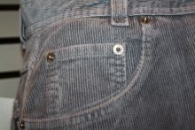 PJ Jeans 177 Schmalcord grau