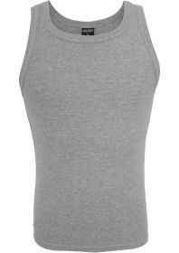 Urban Classics TB416 1By1 Rip Tanktop Grey