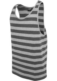 Urban Classics TB499 Stripe Big Tank Grey/Charcoal