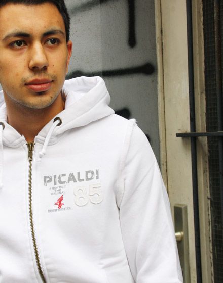 Picaldi 2001 Sweatjacke weiss Picaldi 2001 Sweatjacke weiss